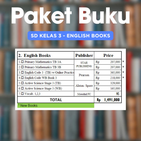 Complete Book : SD 3 - English Books
