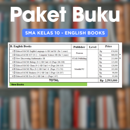 Complete Book : SMA 10 - English Books