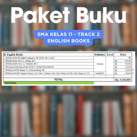 Complete Book : SMA 11 TRACK 2 - English Books
