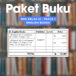 Complete Book : SMA 3 IPA - English Books