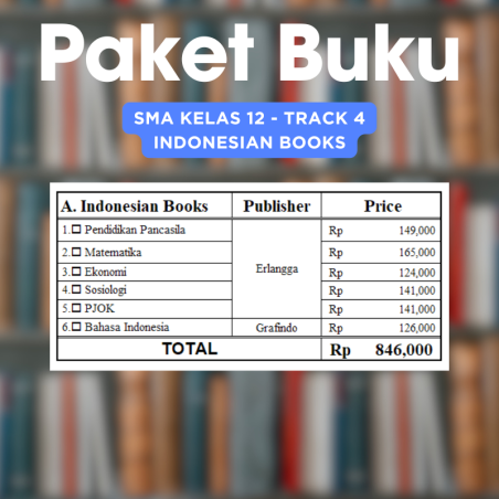 Complete Book : SMA 12 TRACK 4 - Indonesia Books
